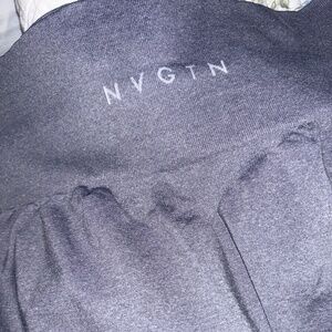 Grey contour leggings